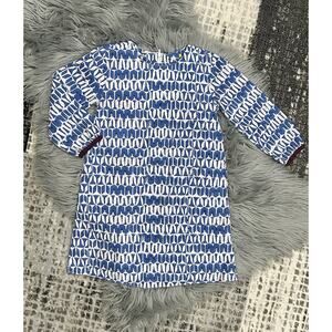 Roberta Roller Rabbit Girls Multicolor Long Sleeve Dress Size Small 4-6